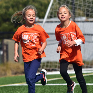 Students Running