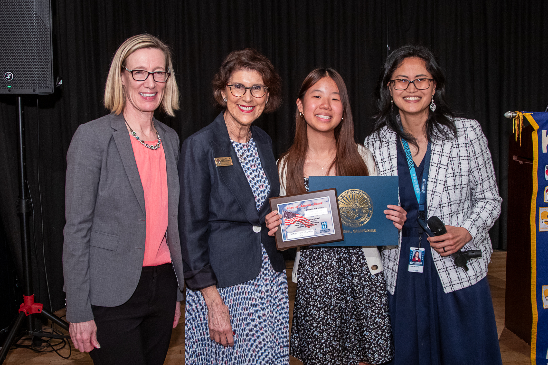 Kiwanis Award and Recipient