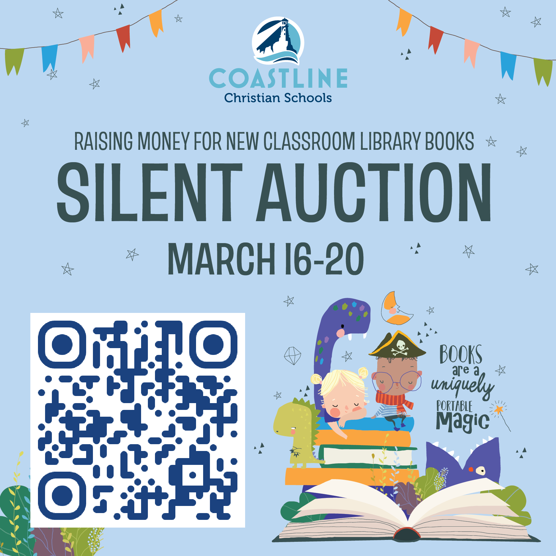 Silent Auction info graphic